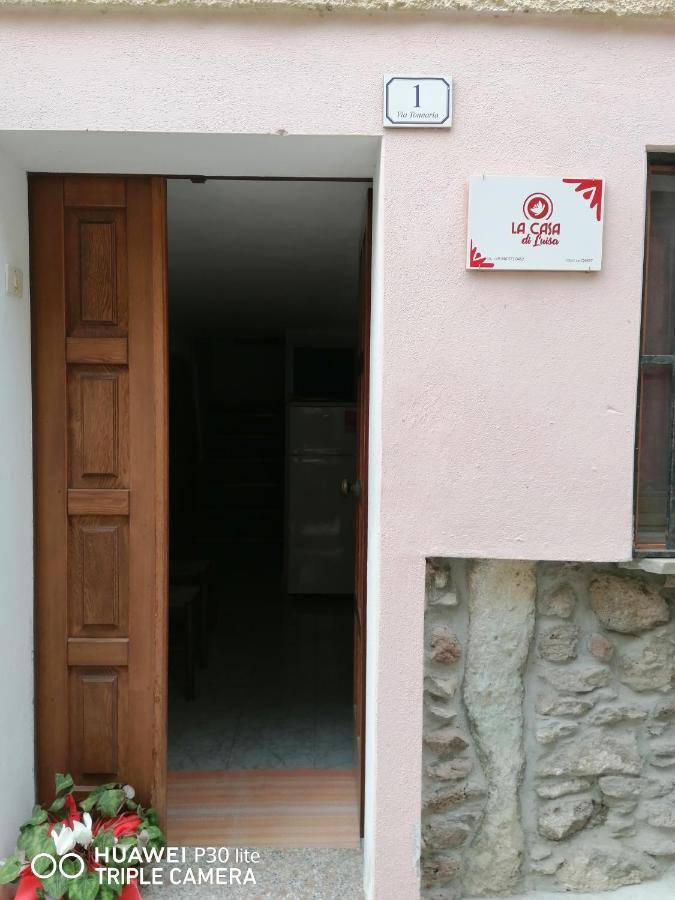 La Casa Di Luisa Apartamento Santu Lussurgiu Exterior foto